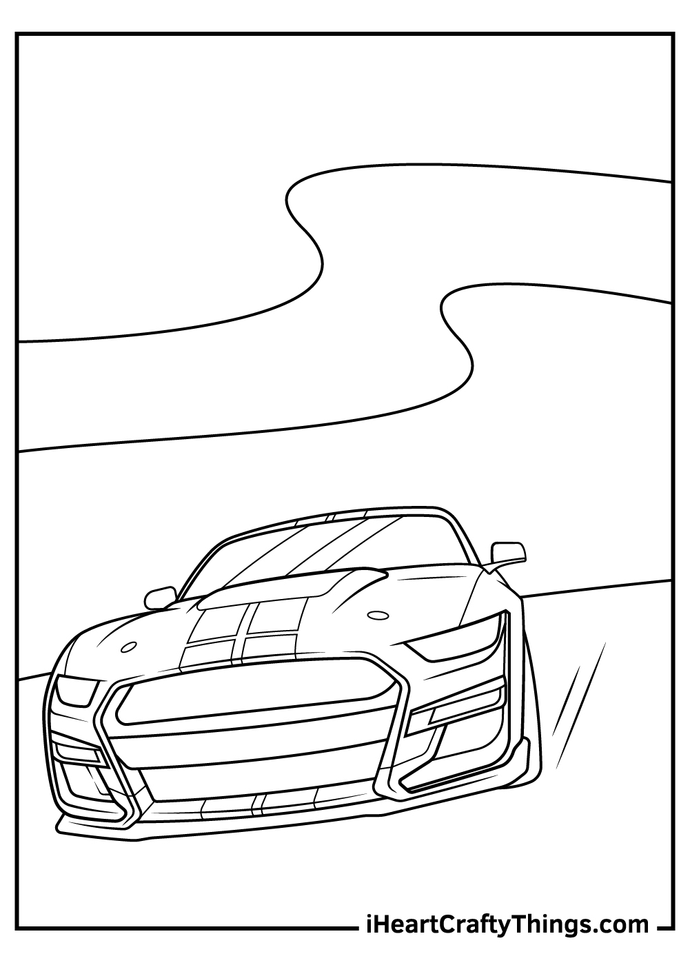 Sports car coloring pages updated