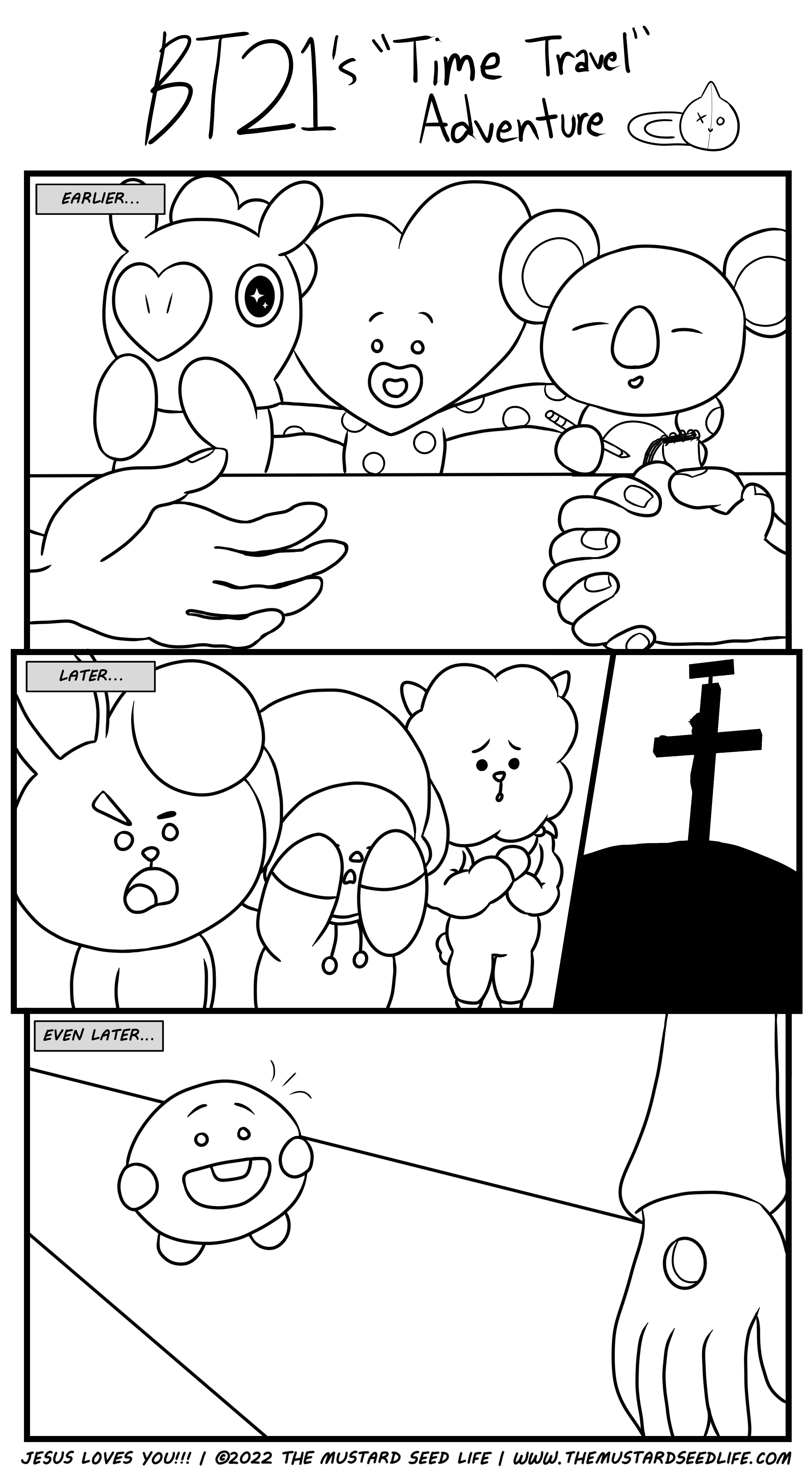 Kids coloring pages the mustard seed life