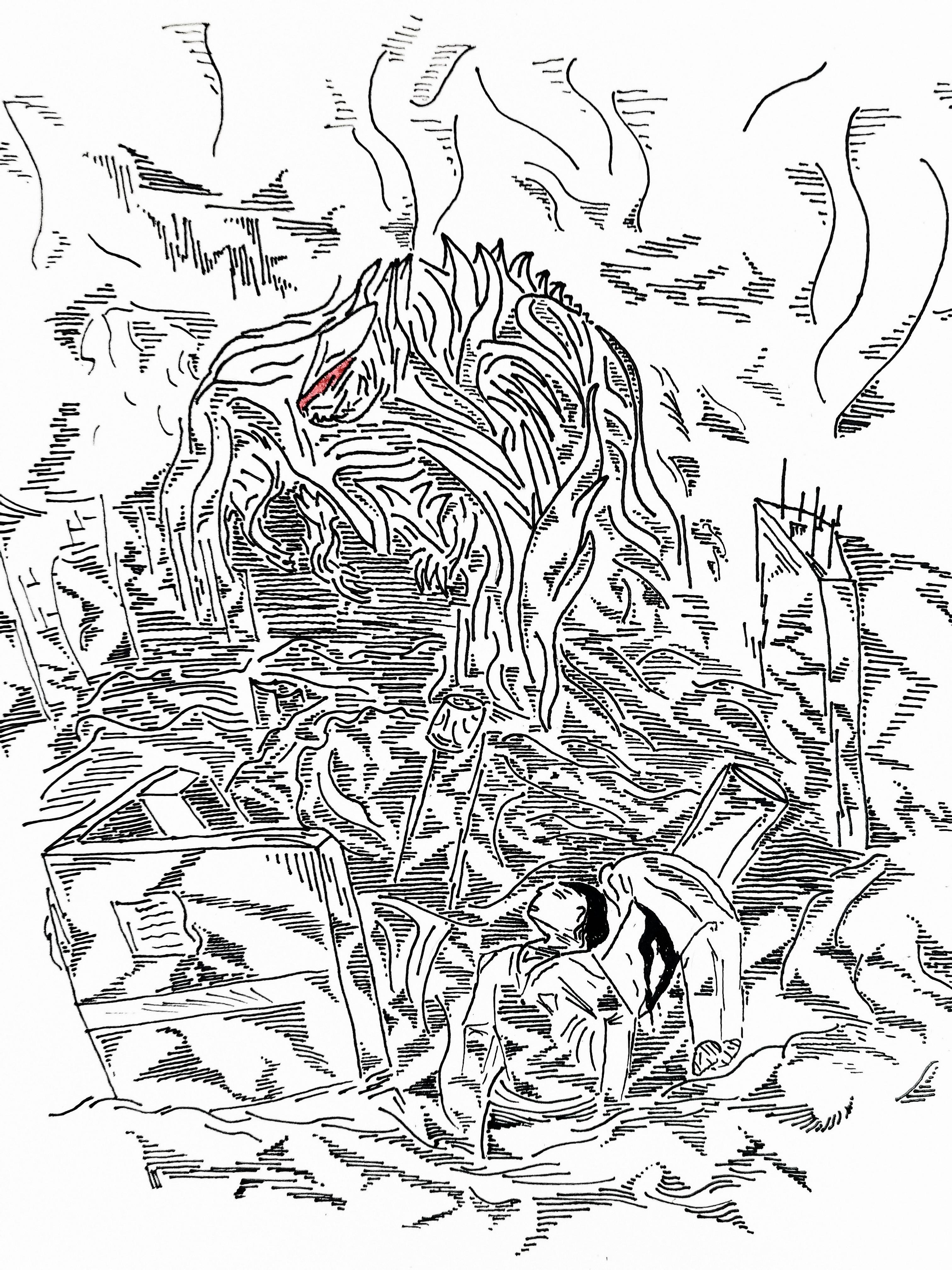 I just drew muto primehedorah rgodzilla