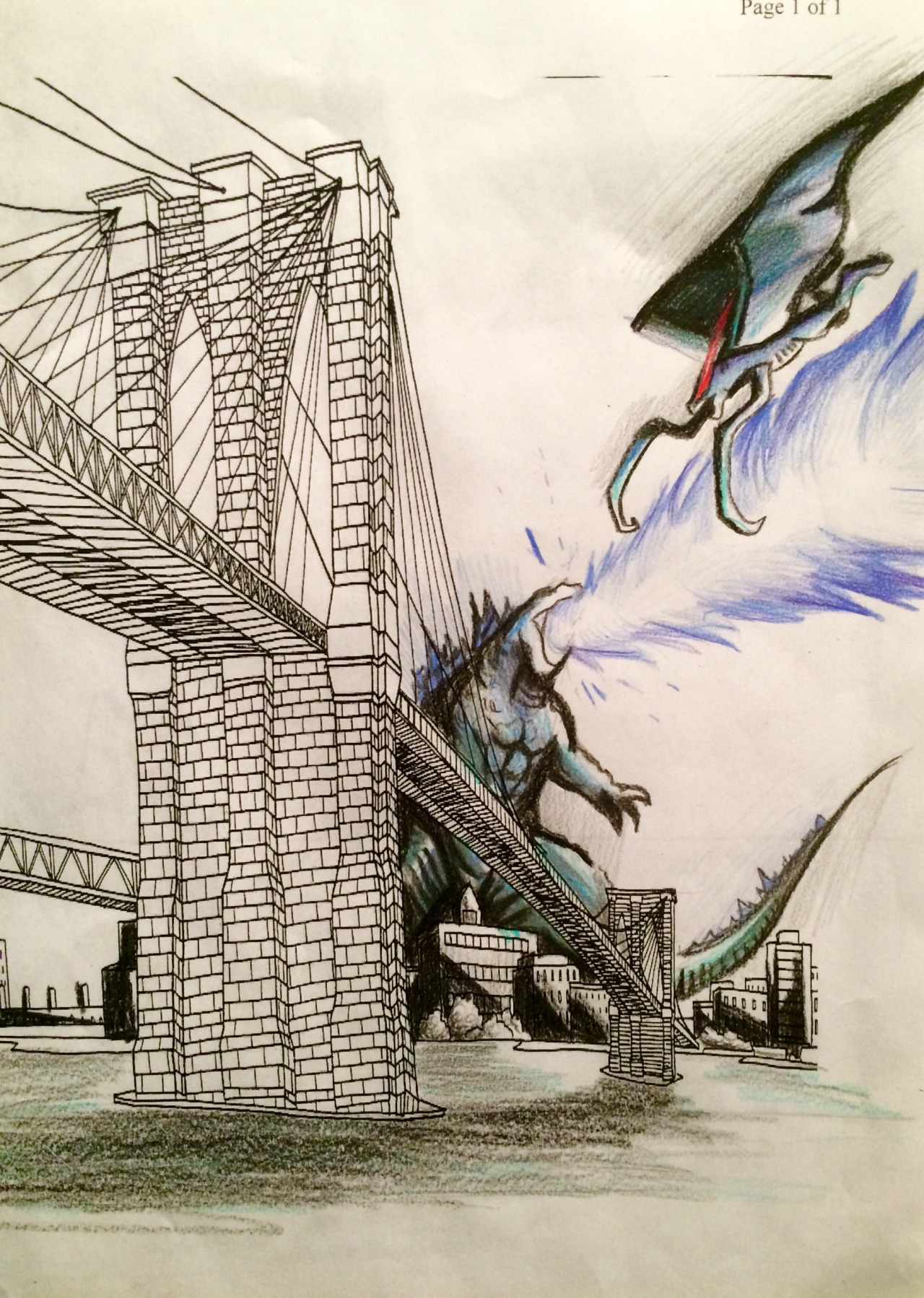 Daikaiju danielle â dont ever give me coloring pages because i will