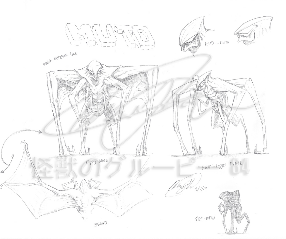 Sketches of both mutos