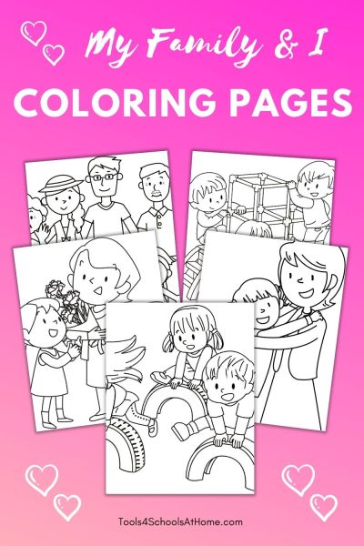 My family i coloring book