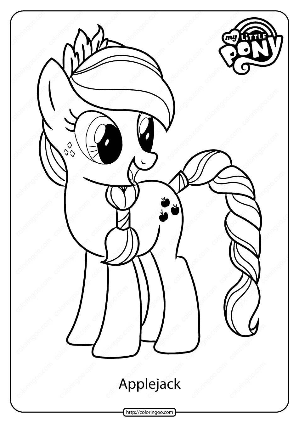 Printable mlp applejack coloring pages top quality free printable coloring drawing â my little pony applejack my little pony coloring my little pony twilight