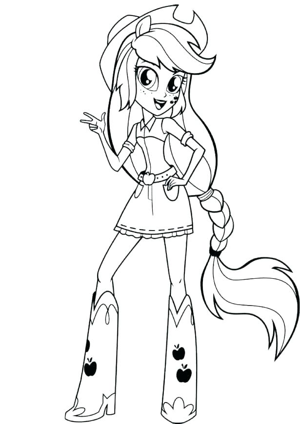 Applejack coloring pages