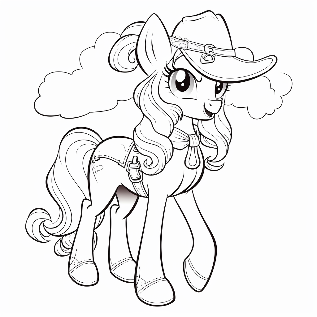 Cute my little pony coloring pages for mlp