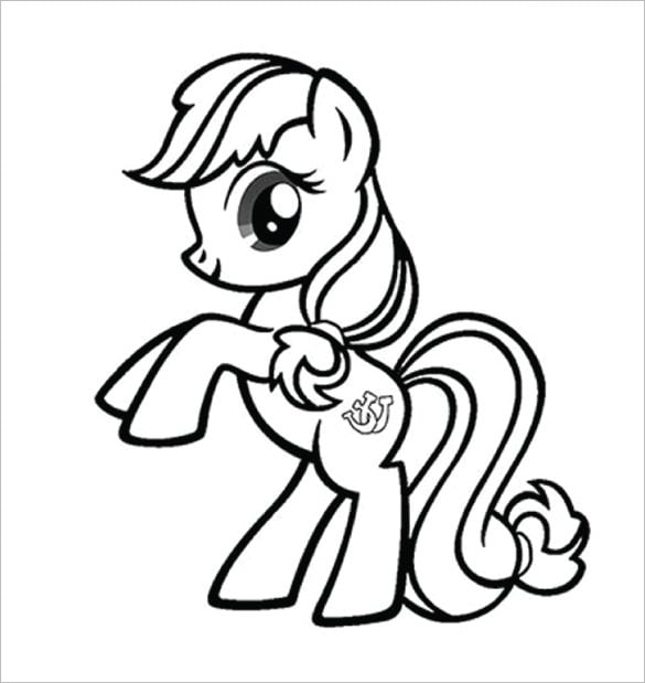 My little pony coloring pages