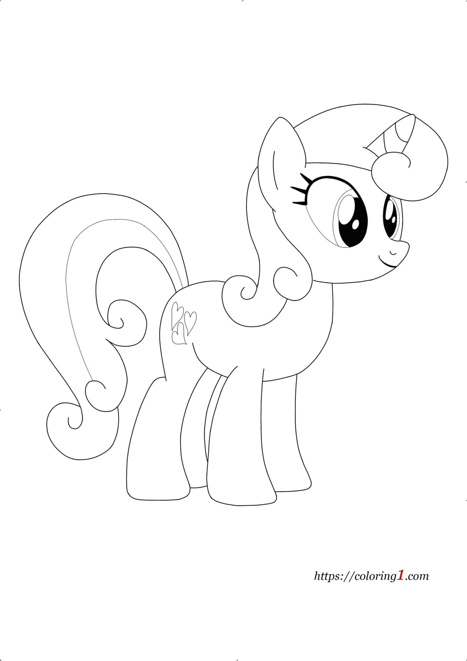 My little pony lemon hearts coloring pages