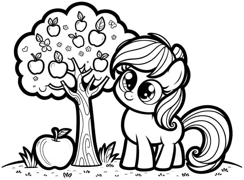 My little pony coloring pages