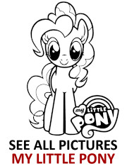 Applejack coloring page mlp