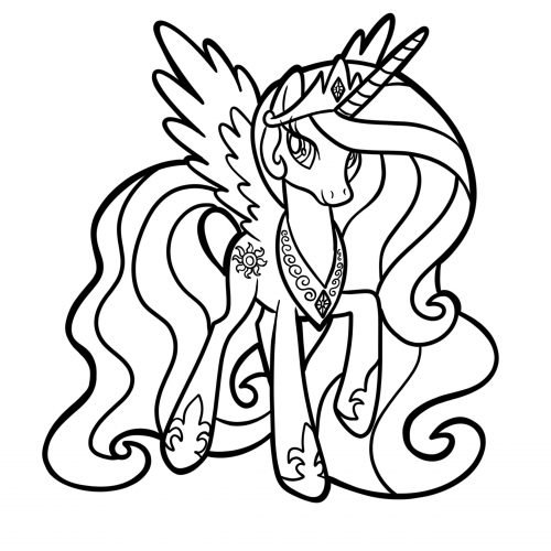 My little pony coloring pages