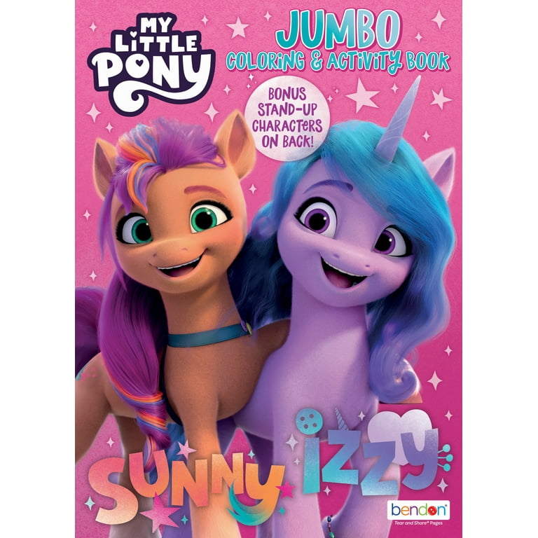 My little pony jumbo coloring book pages isbn