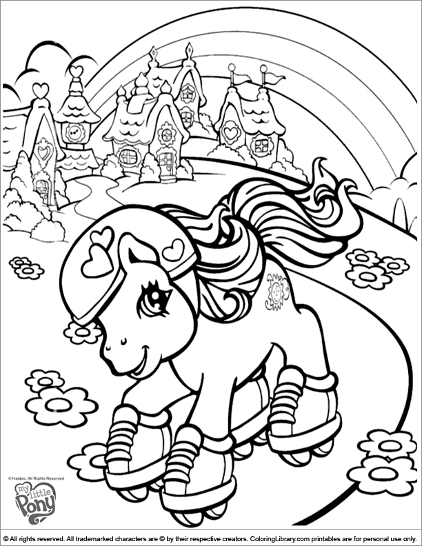 Free coloring book page