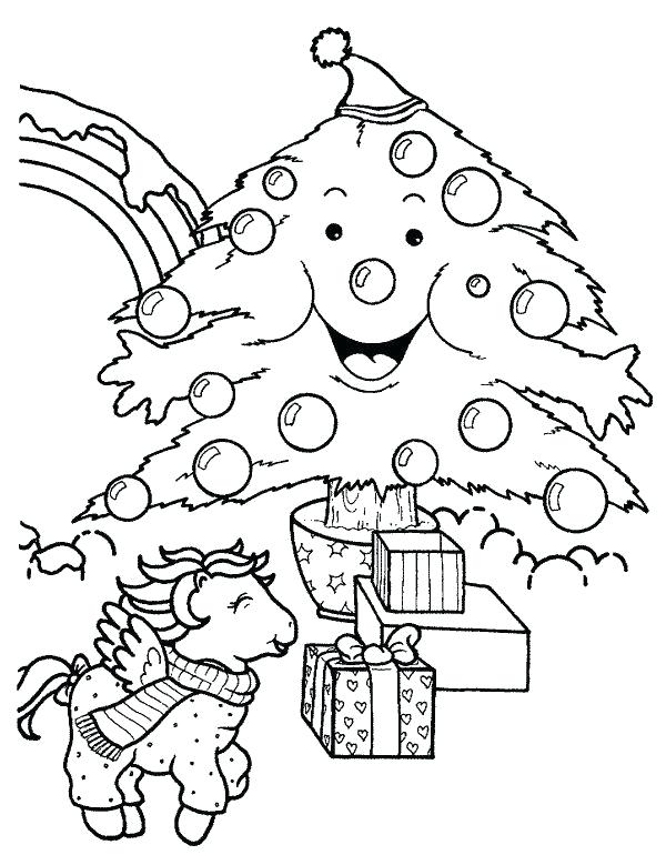 My little pony christmas coloring pages