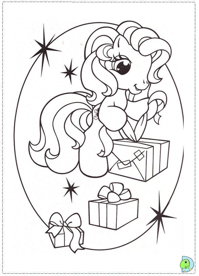 My little pony coloring page