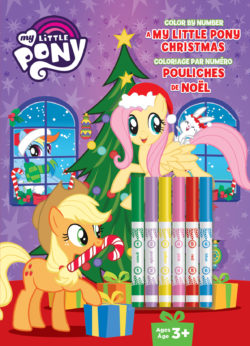 Color by number marker book â my little pony christmas â papp international