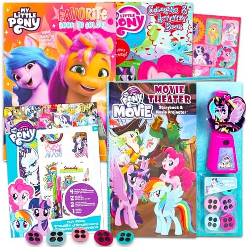Mlp shop my little pony ultimate sticker activity pack and coloring set my little pony fold