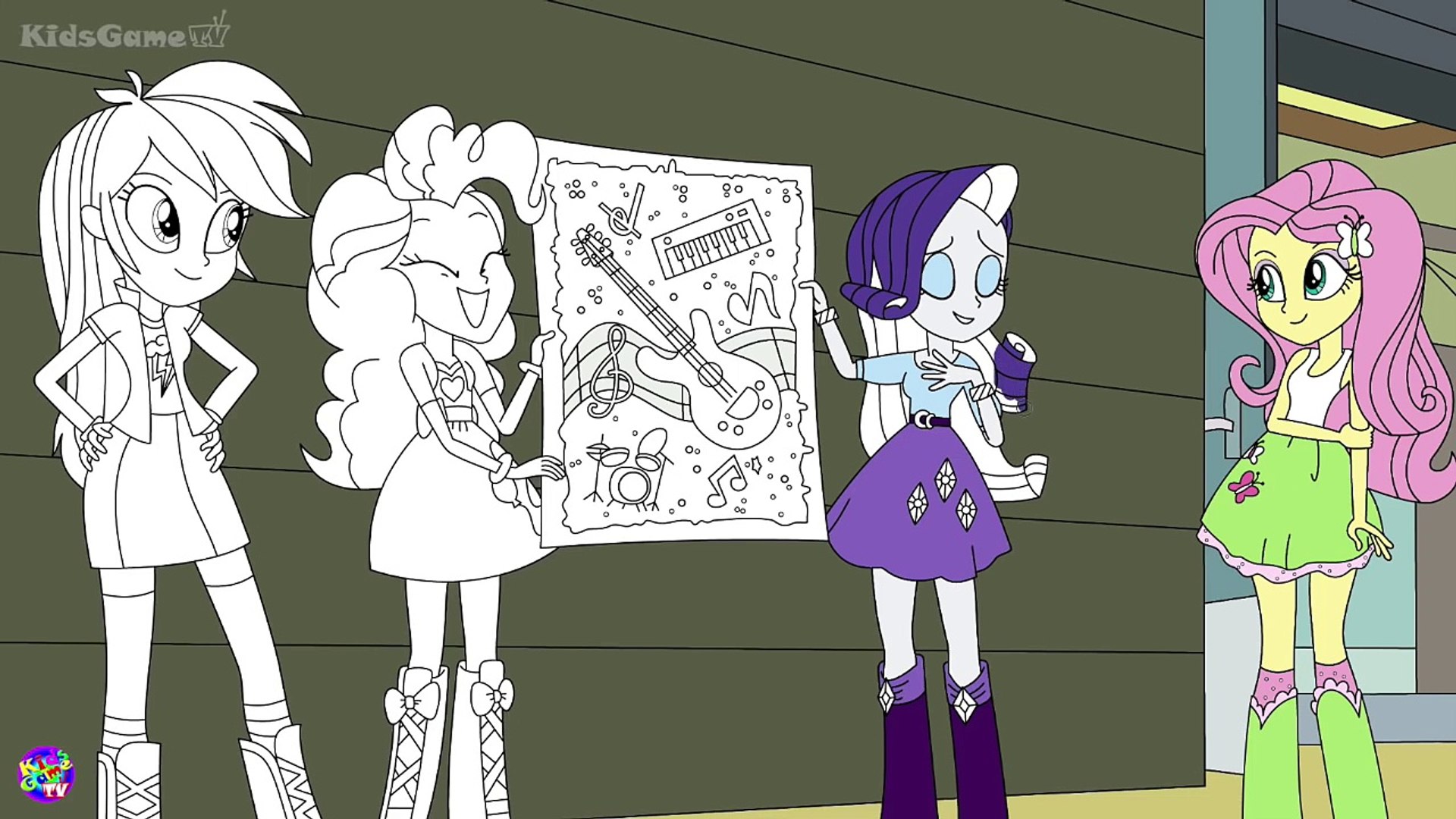 My little pony coloring book