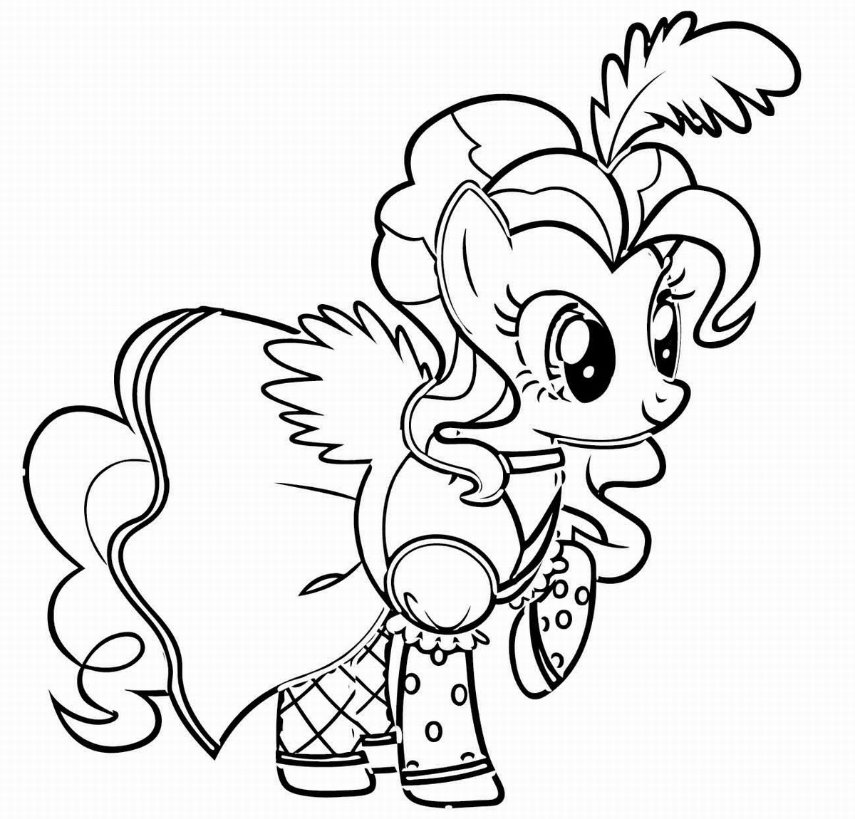 My little pony coloring pages â birthday printable