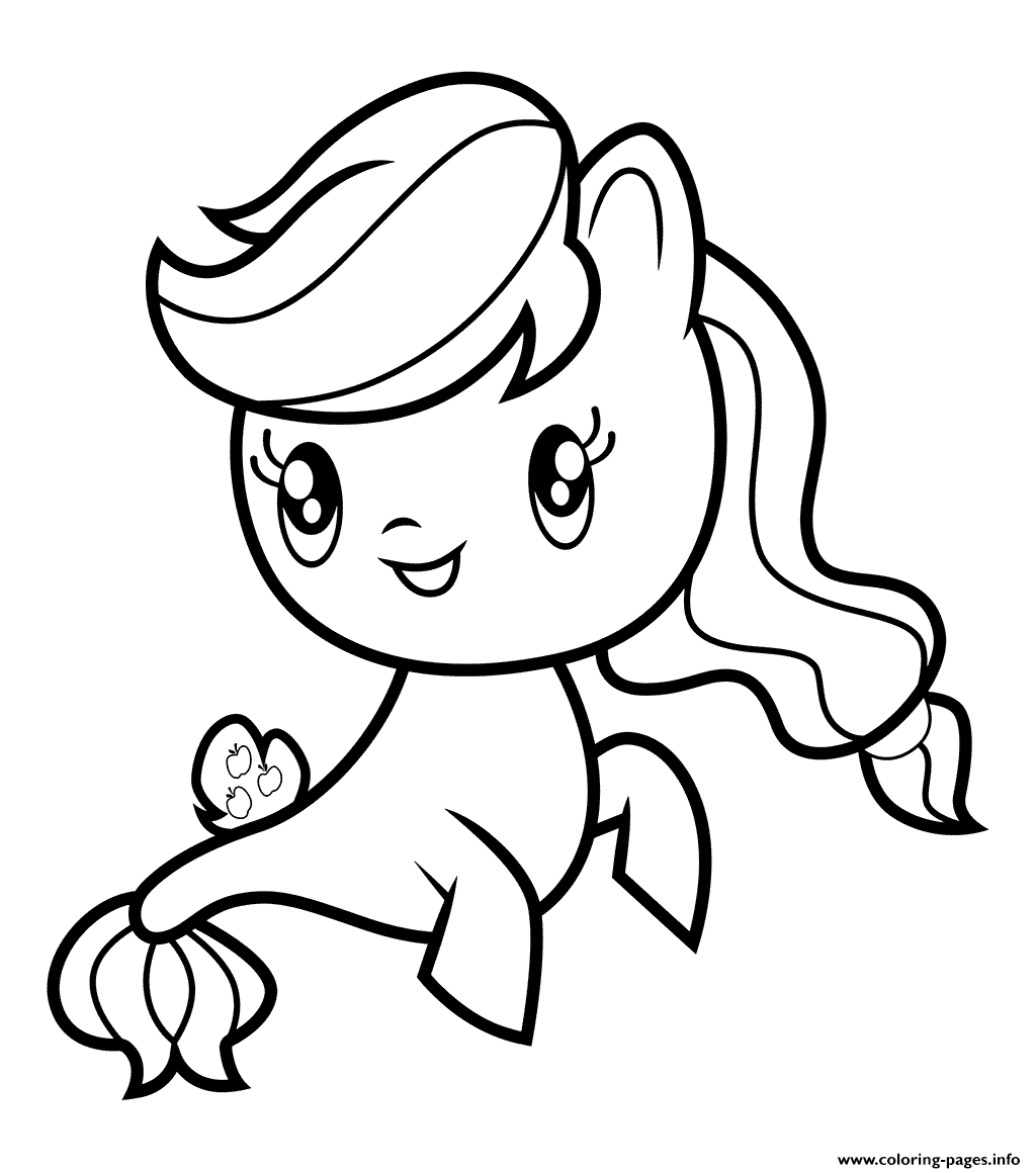 Applejack sea pony mlp cutie mark crew coloring page printable