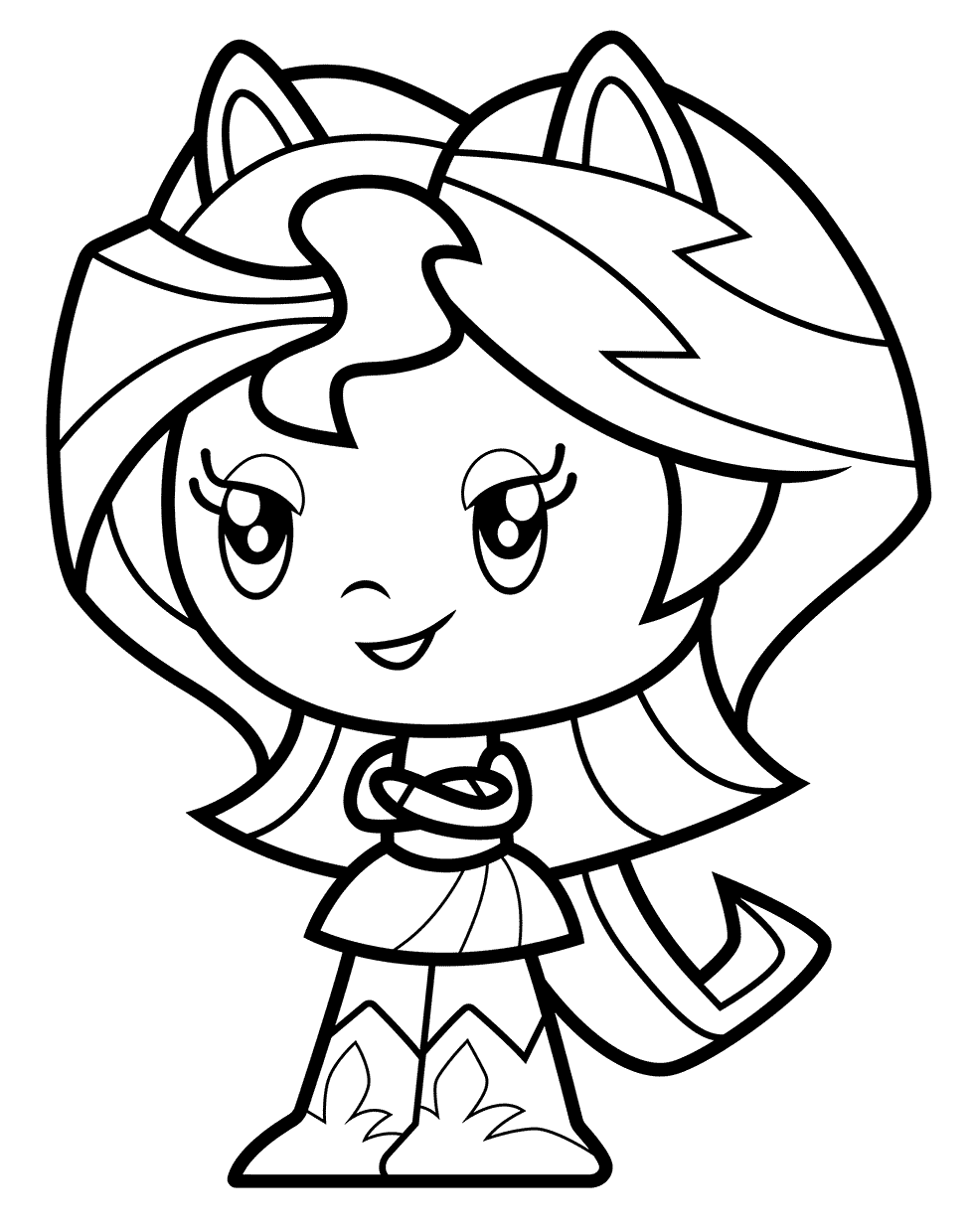 Mlp cutie mark crew coloring page