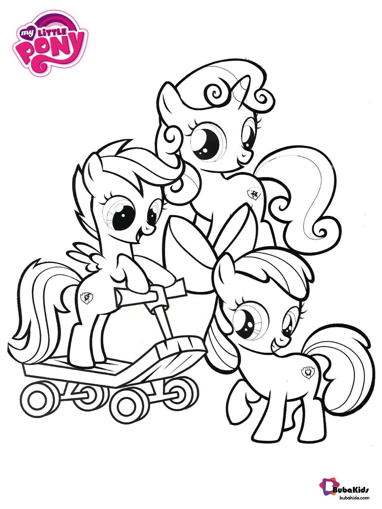Free download my little pony best of cutie mark crusaders printable coloring pages coâ cartoon coloring pages my little pony coloring my little pony printable