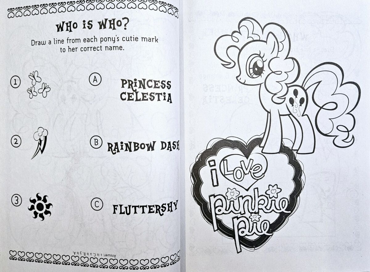 My little pony coloring activity books w mlp stickers mlp crayons