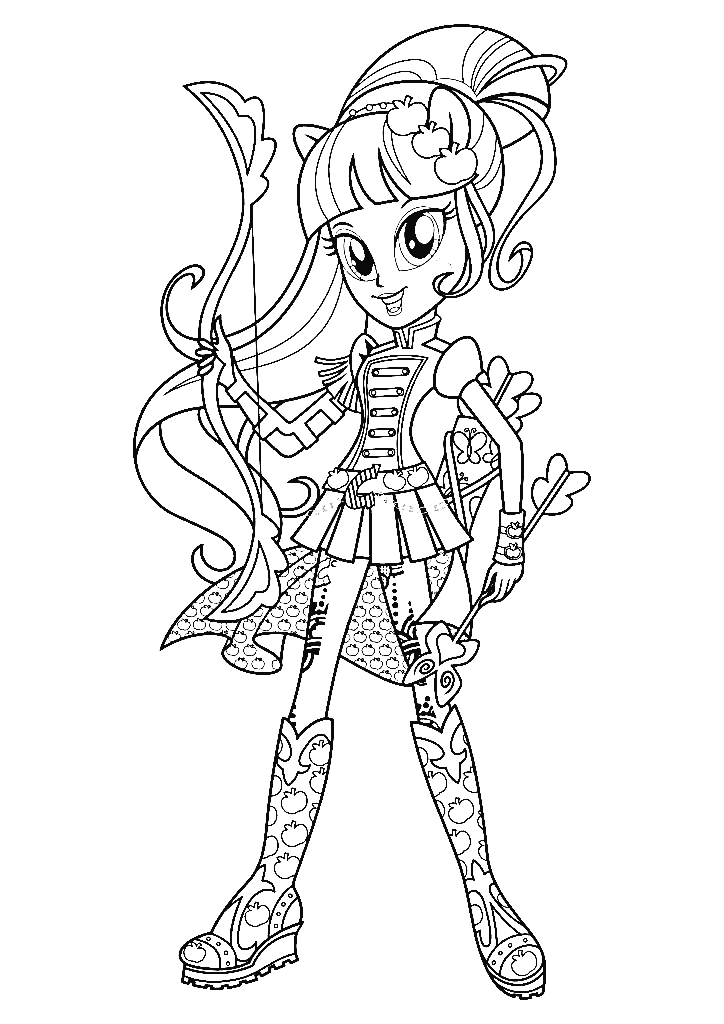 Equestria girls coloring pages printable for free download