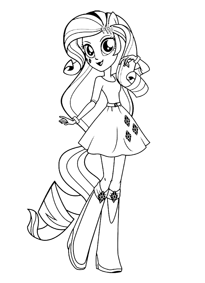 Equestria girls coloring pages printable for free download