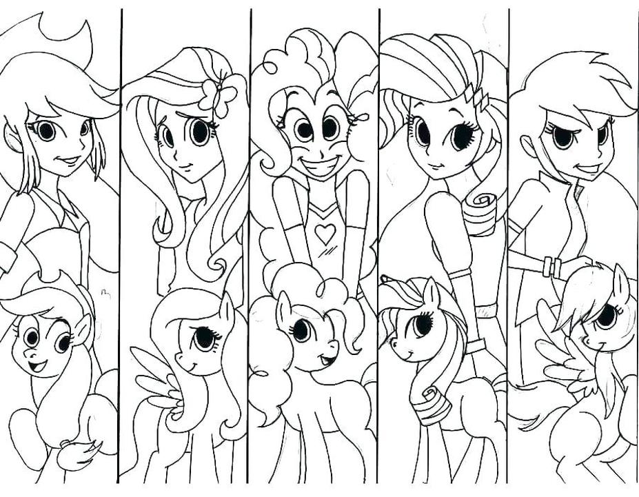 Get this equestria girls coloring pages my little pony printable