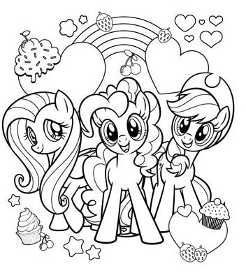 Pin by nora on my little pony unicorn coloring pages coloring books detailed coloring pages