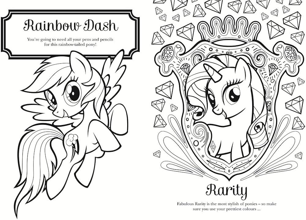 My little pony friendship fun colourg by my little pony