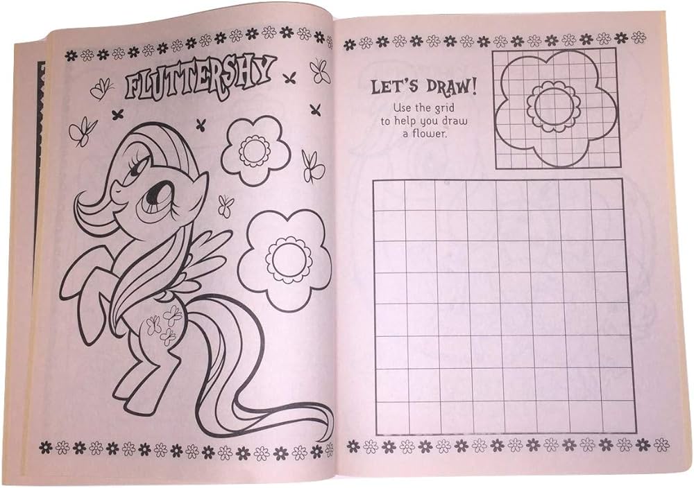 My little pony bundle of activity gift set items friendship is magic jumbo coloring and activity book christmas themed activity booklet boxed secrets play pack tattoos toys games