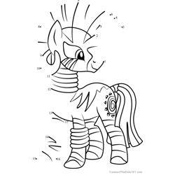My little pony friendship is magic connect the dots worksheets printable for kids