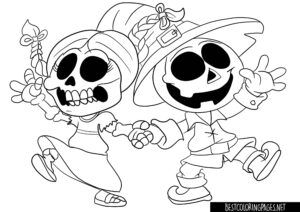 Halloween coloring pages