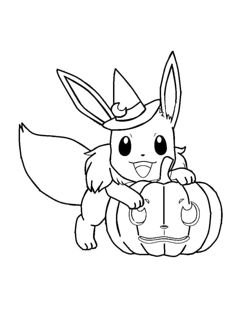 Jack o lantern coloring pages