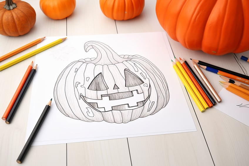 Halloween coloring pages