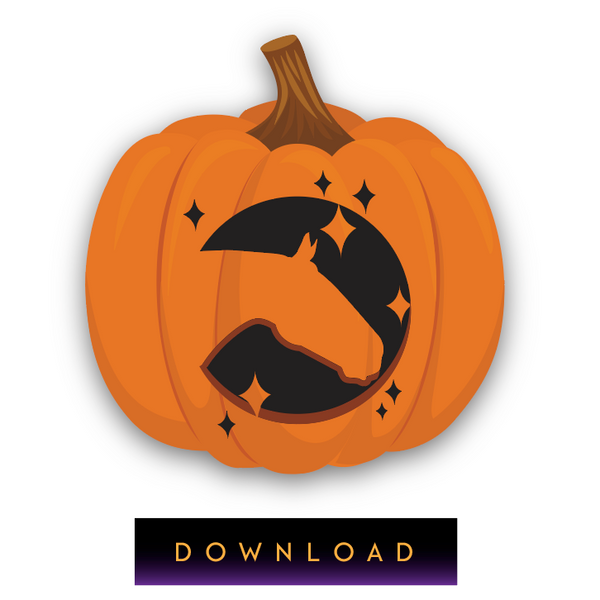 Free equestrian pumpkin carving templates horse jack