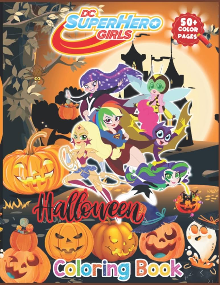 Ðð superhero ððððð halloween coloring book