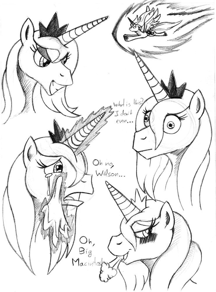 Atdi random princess luna sketches pre