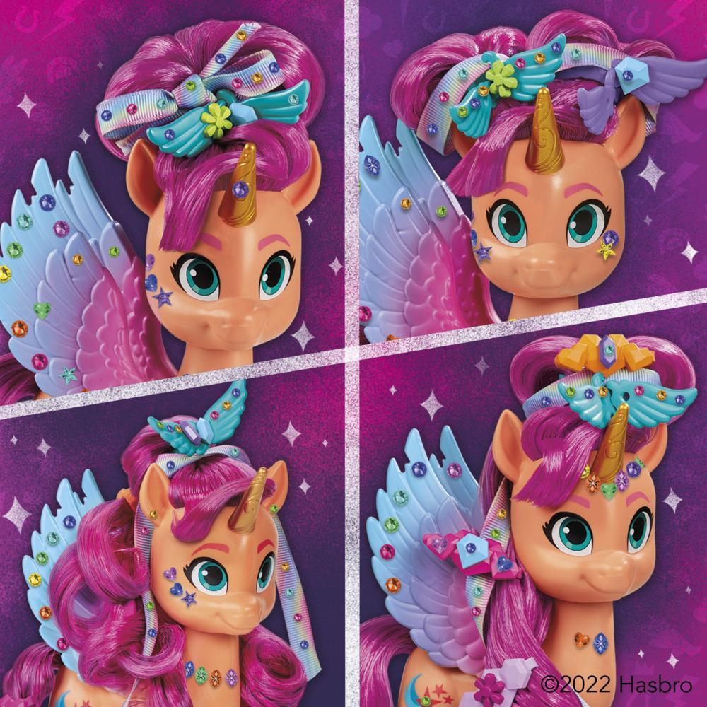 My little pony make your mark toy ribbon hairstyles sunny starscout