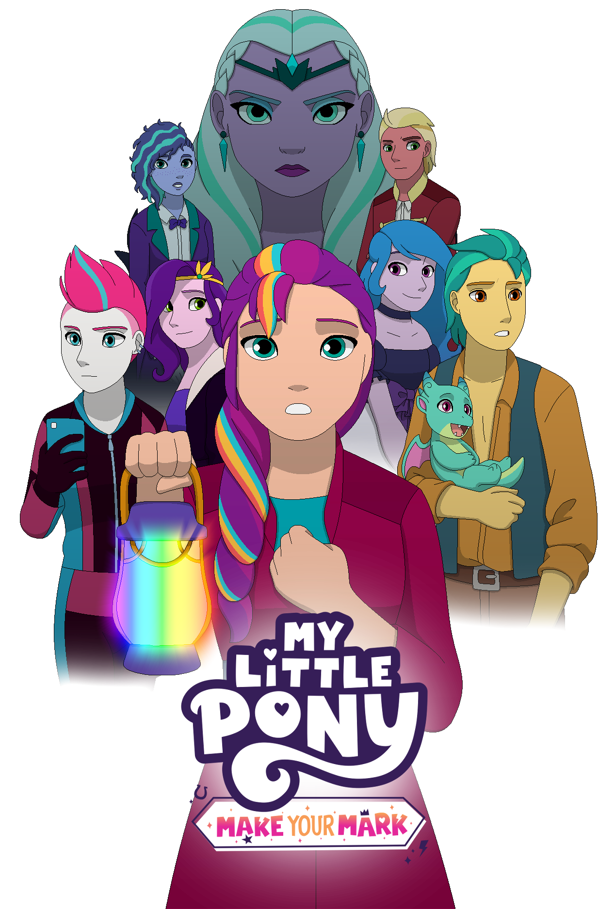 The eyes and hands of madness and wonder â my little pony make your mark kinda mess up some