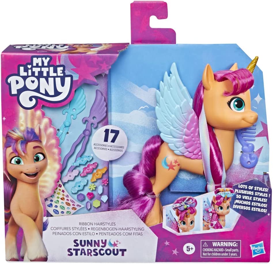 My little pony make your mark toy ribbon hairstyles sunny starscout