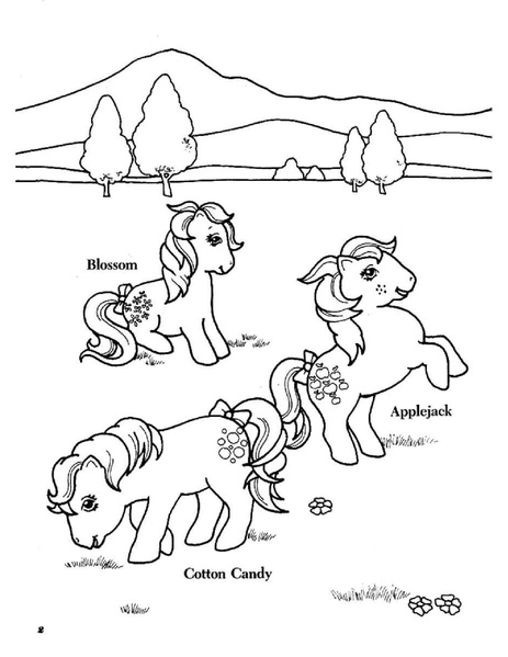 Filemy little pony coloring and activitypdf