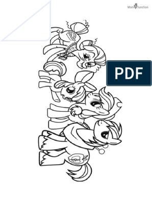 My little pony coloring pages your toddler will love to color pdf pdf