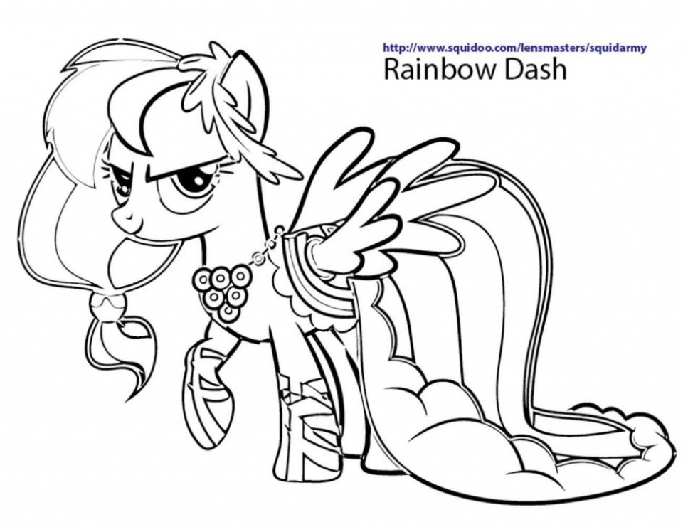 Get this image of rainbow dash coloring pages to print for kids