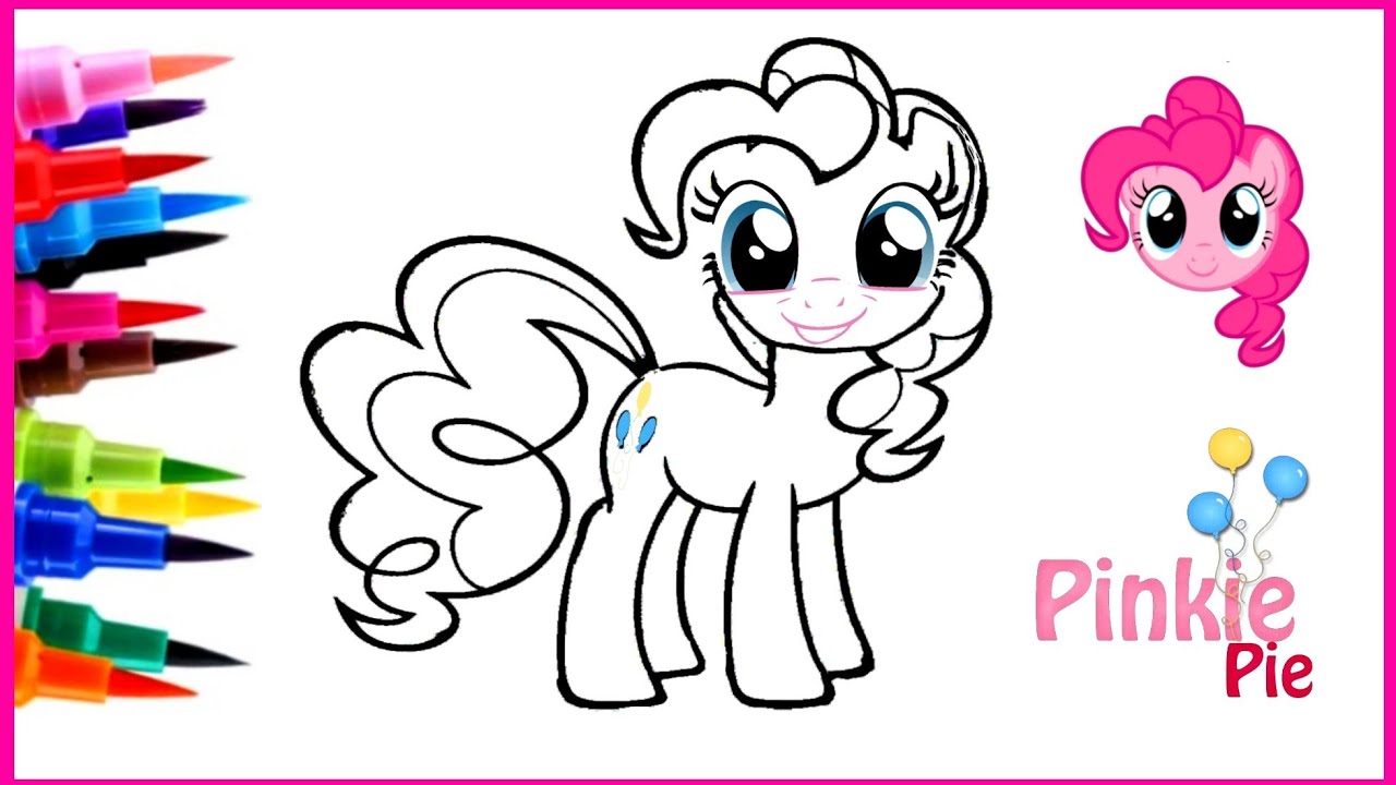 How to draw pinkie pie