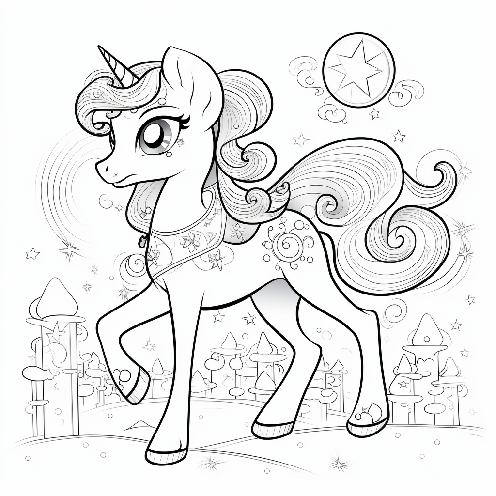 Cute my little pony coloring pages for mlp