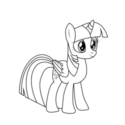 My little pony coloring pages for kids