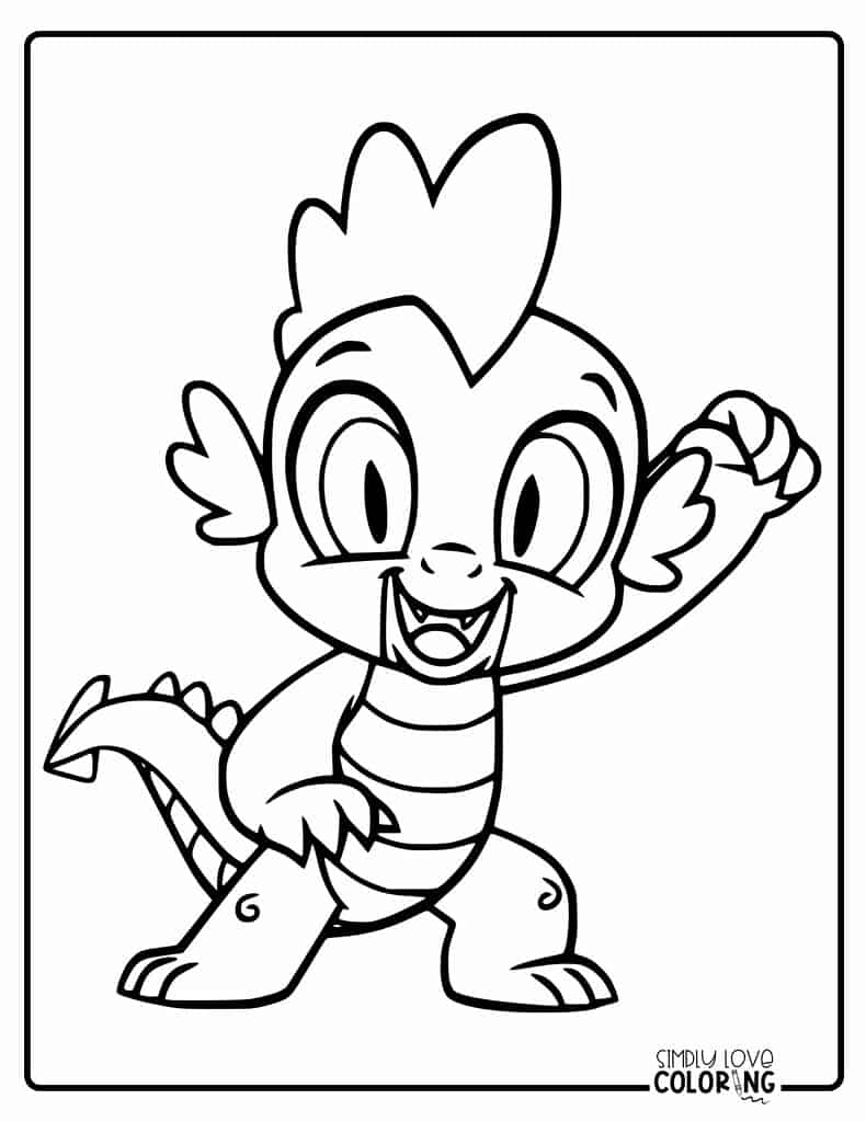 My little pony coloring pages free pdf printables