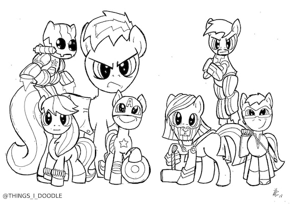 Large colouring pages embroidery patterns featuring the simpsons adventure time and my little pony